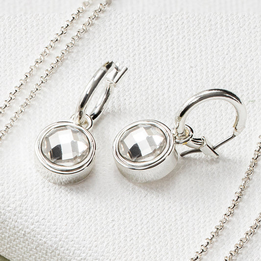 Dainty earrings with snap jewelry charms by Style Dots