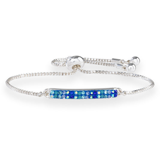 Forget-Me-Not Couture Bar Bracelet