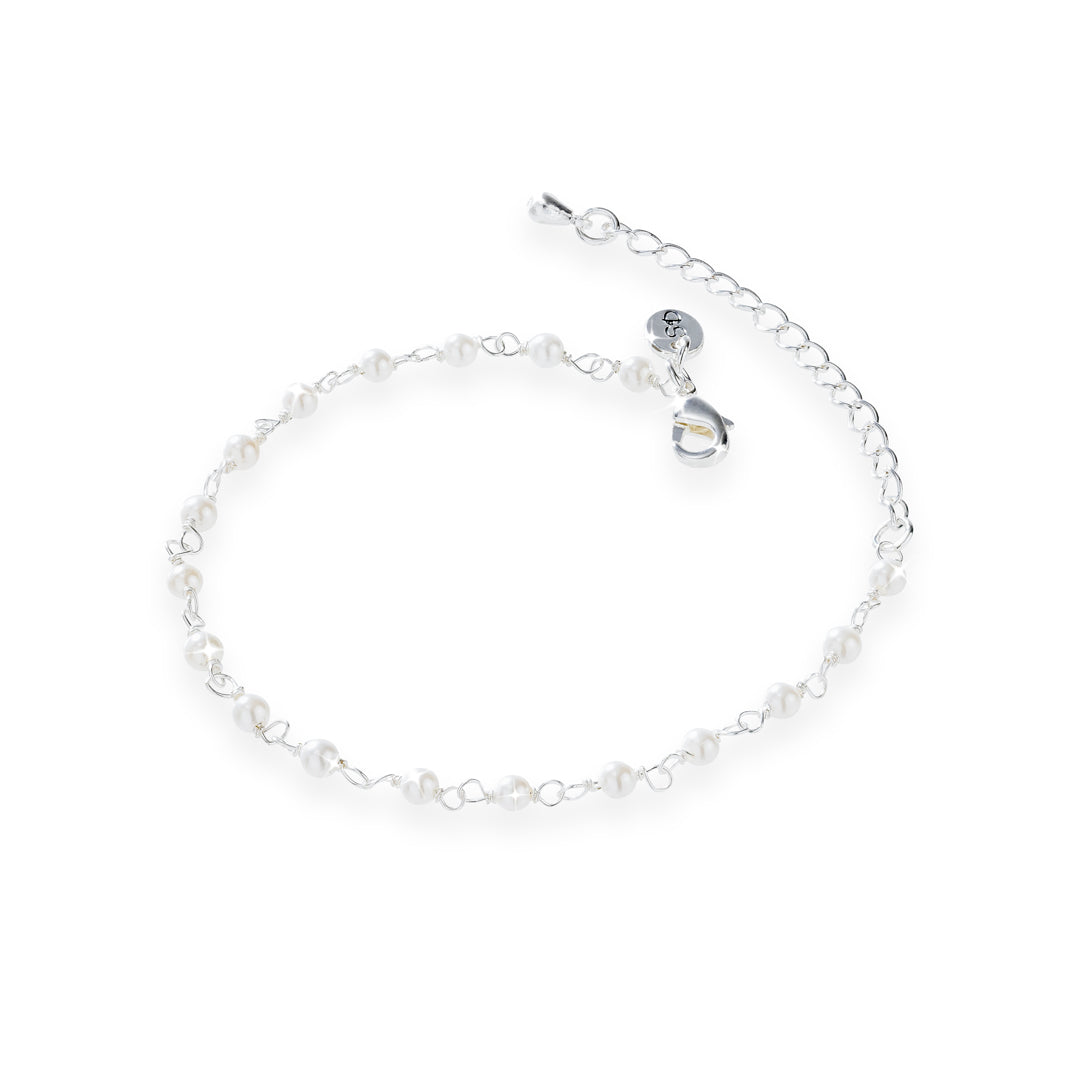 Shell Pearl Chain Bracelet
