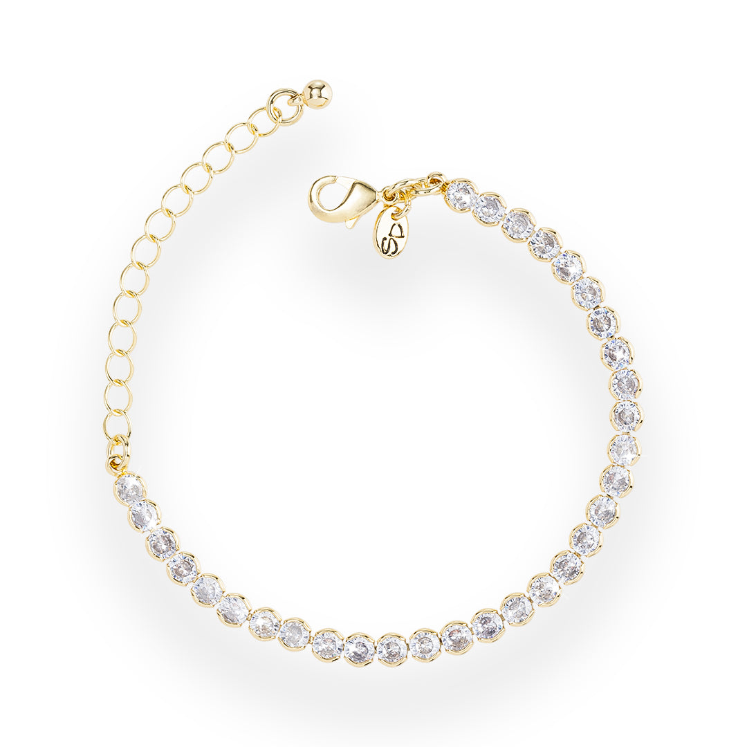 Large Diamondette Tennis Bracelet