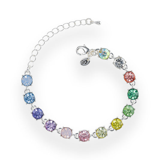 Insider First Pastel Crystal Bracelet