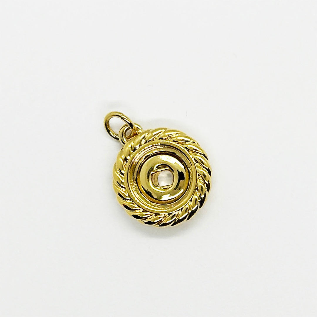 Rope Edge Dotlet Charm