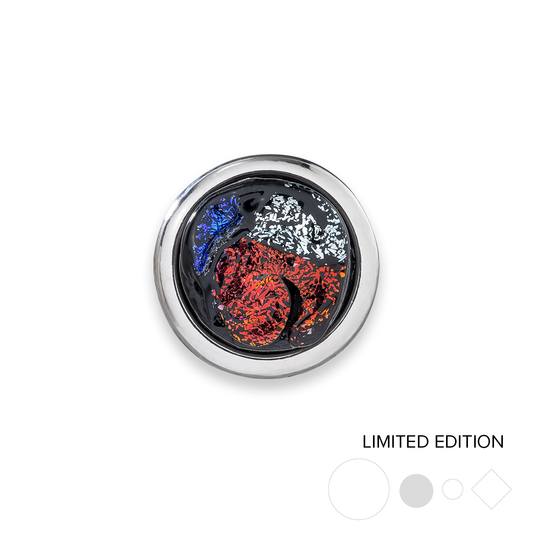 Patriotic Squiggle Dichroic Original