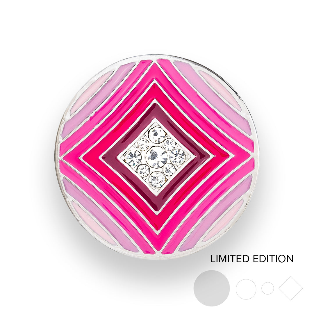 Fuchsia Concentric Statement