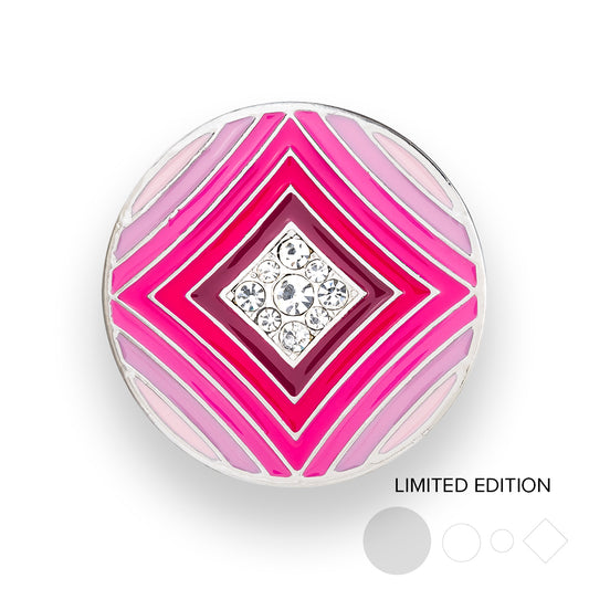 Fuchsia Concentric Statement