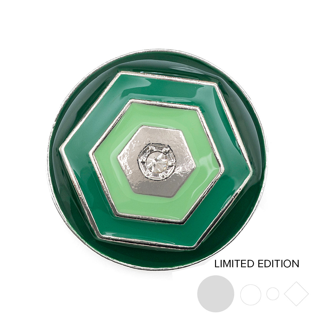 Green Hex Statement – Style Dots