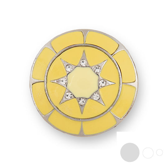 Yellow Solar Prism Statement