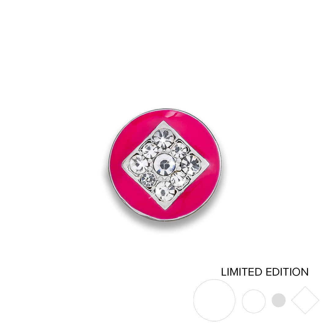 Fuchsia Crystal Tile Dotlet