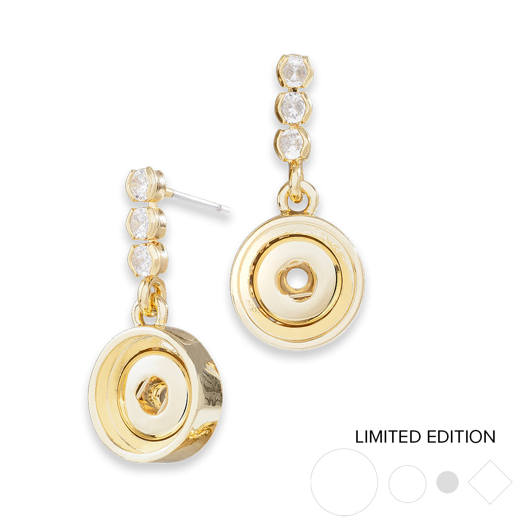 Diamondette Dotlet Drop Earrings