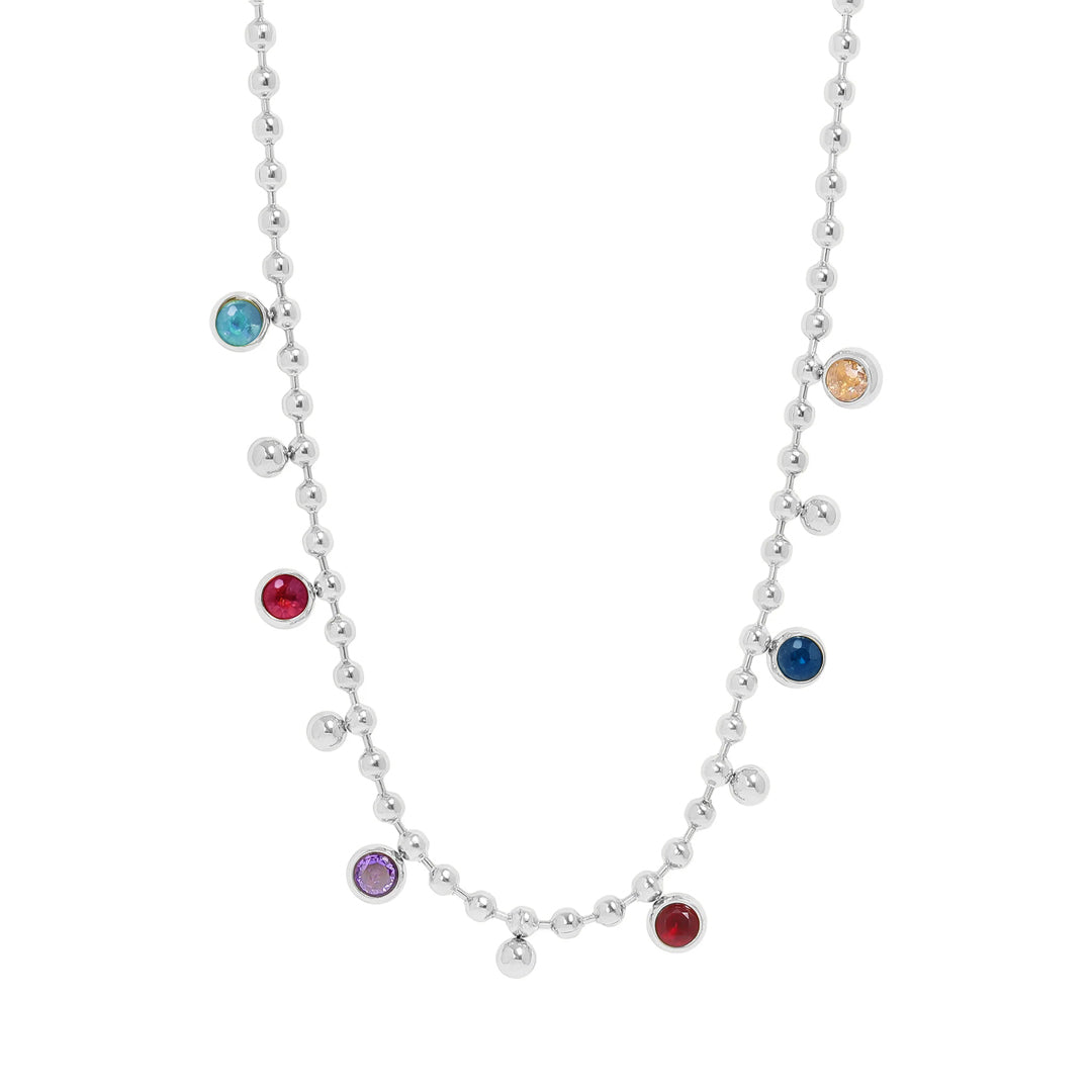 Rainbow Crystal Necklace