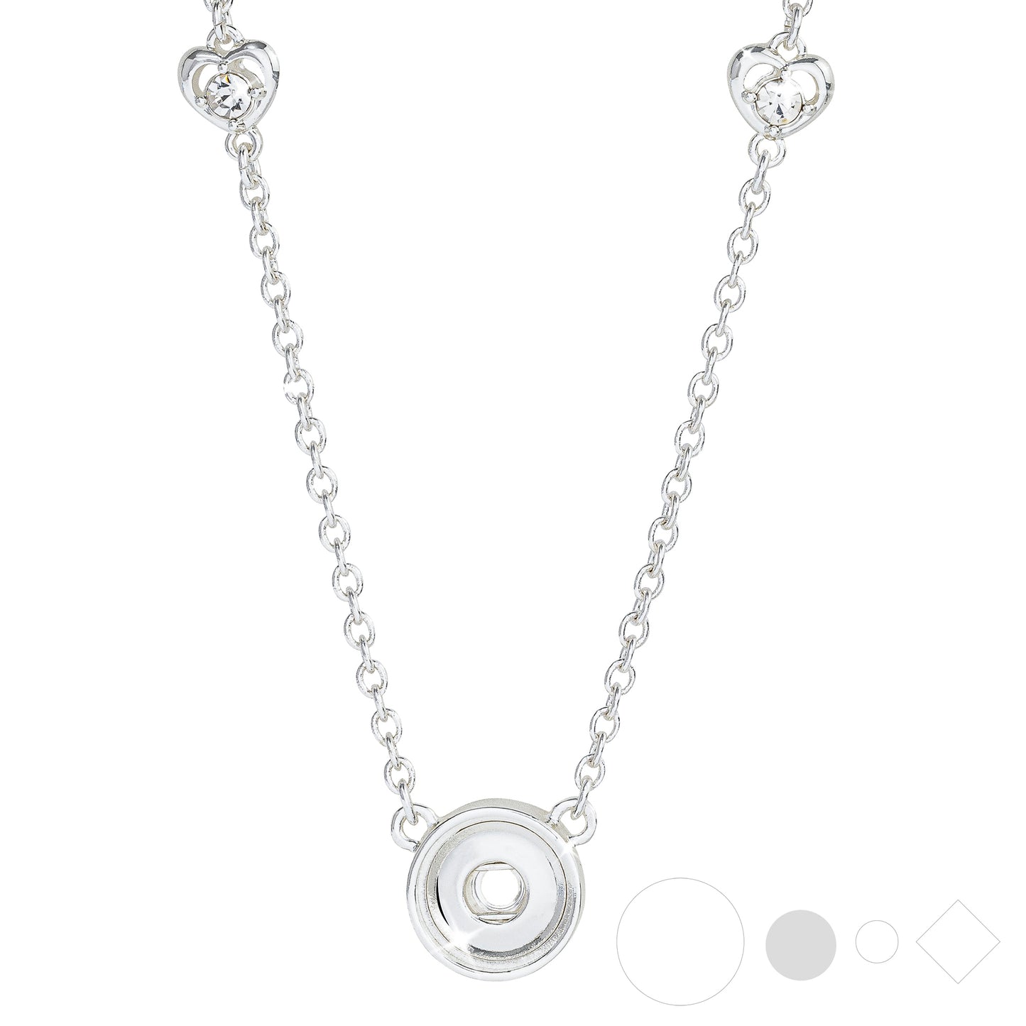 Multi Heart Original Long Necklace