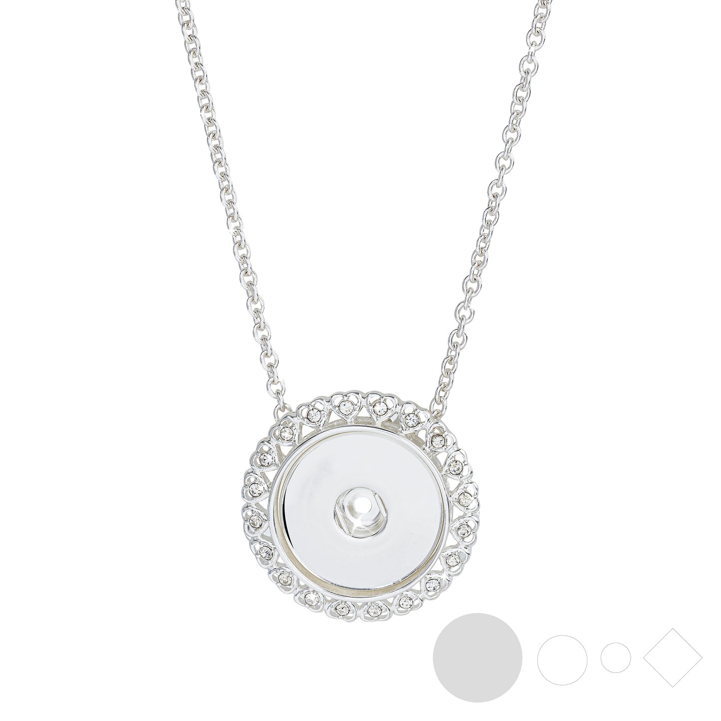 Multi Heart Statement Necklace