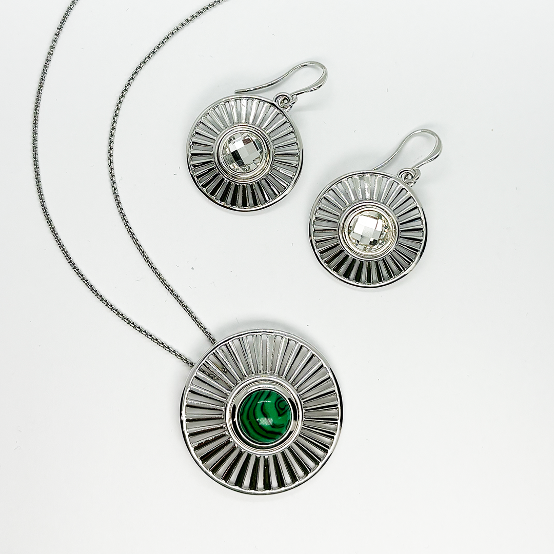 Radiance Dotlet Earrings - Silver