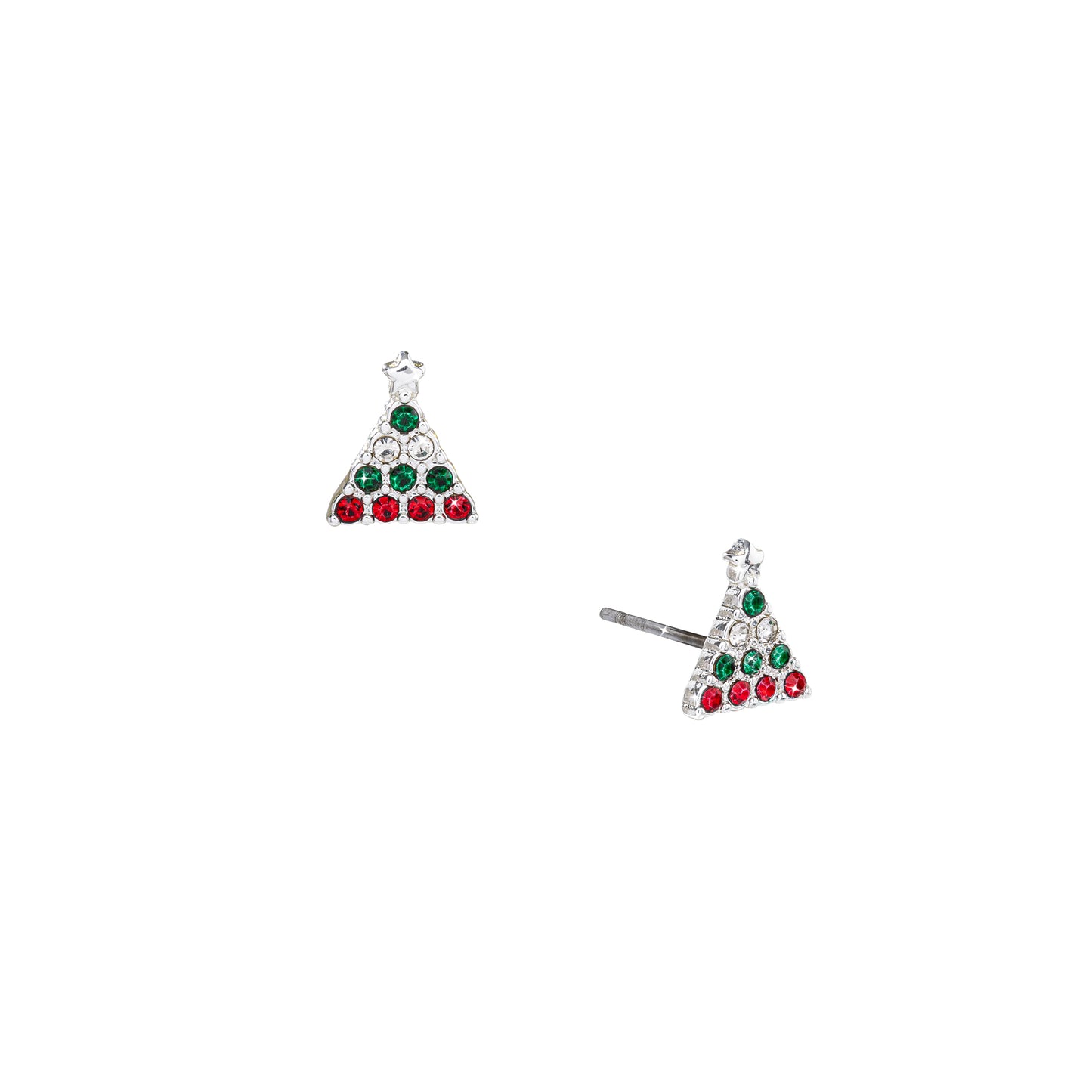 Christmas Tree Slide & Earring Set