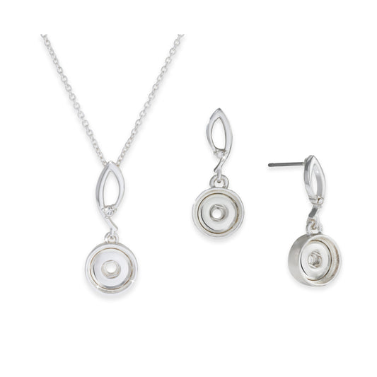 Marquise Necklace & Earring Set