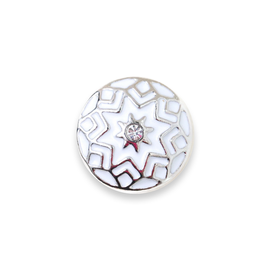Geo Star Original – White and Silver