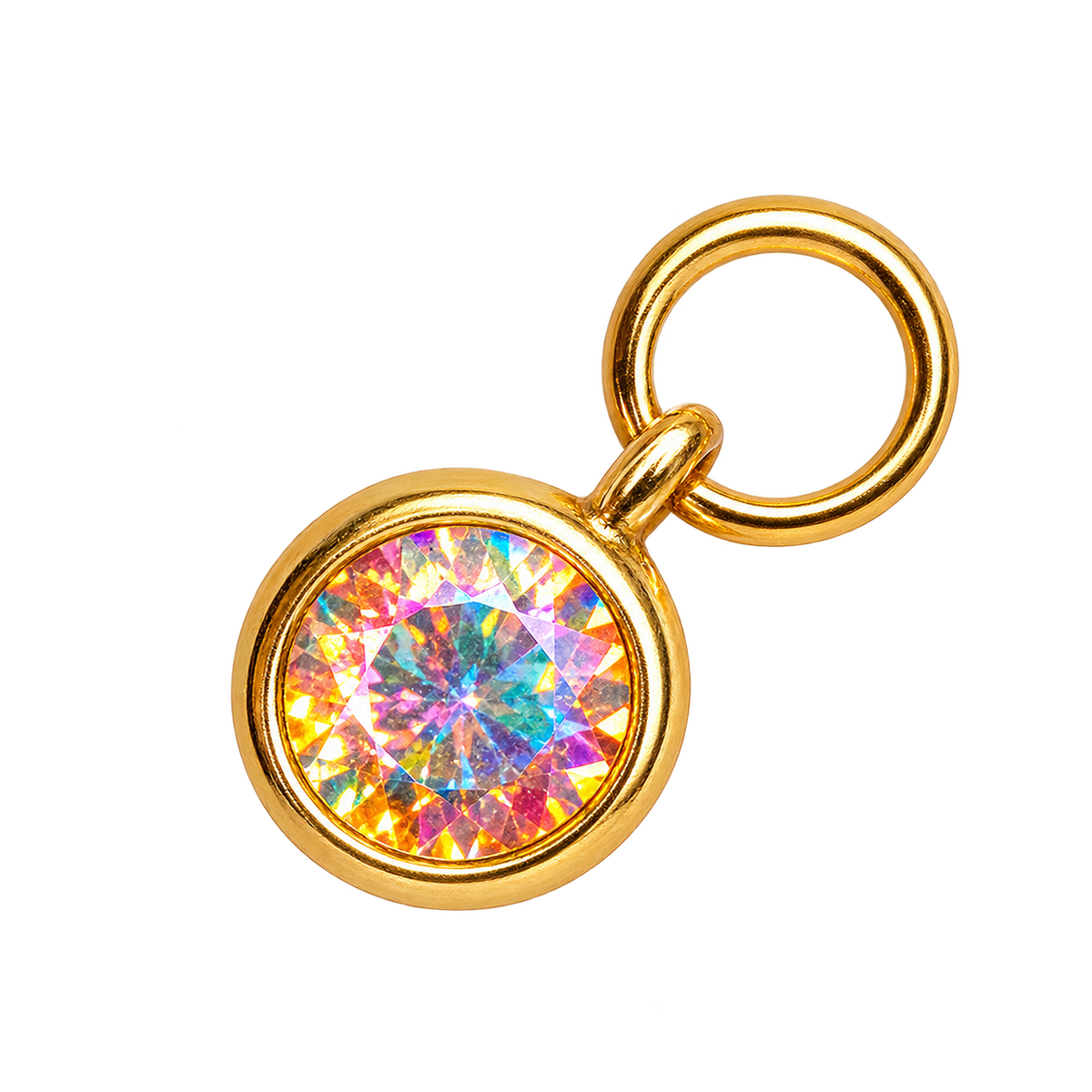 Round Earring Charm