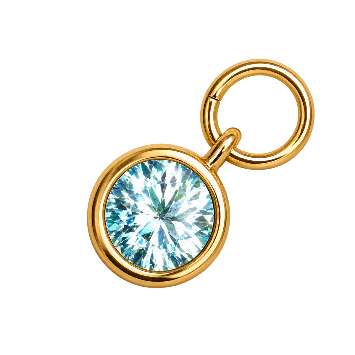 Round Earring Charm