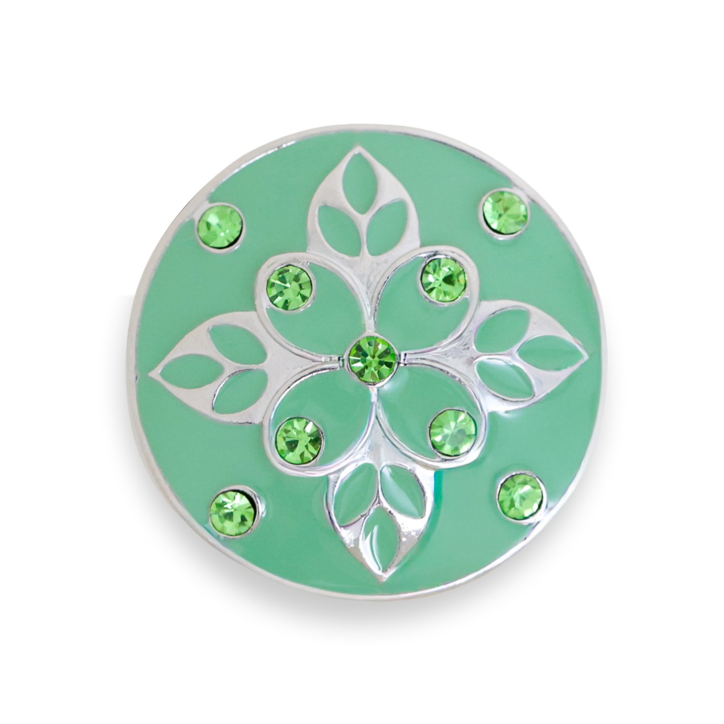 Green Primrose Statement Dot