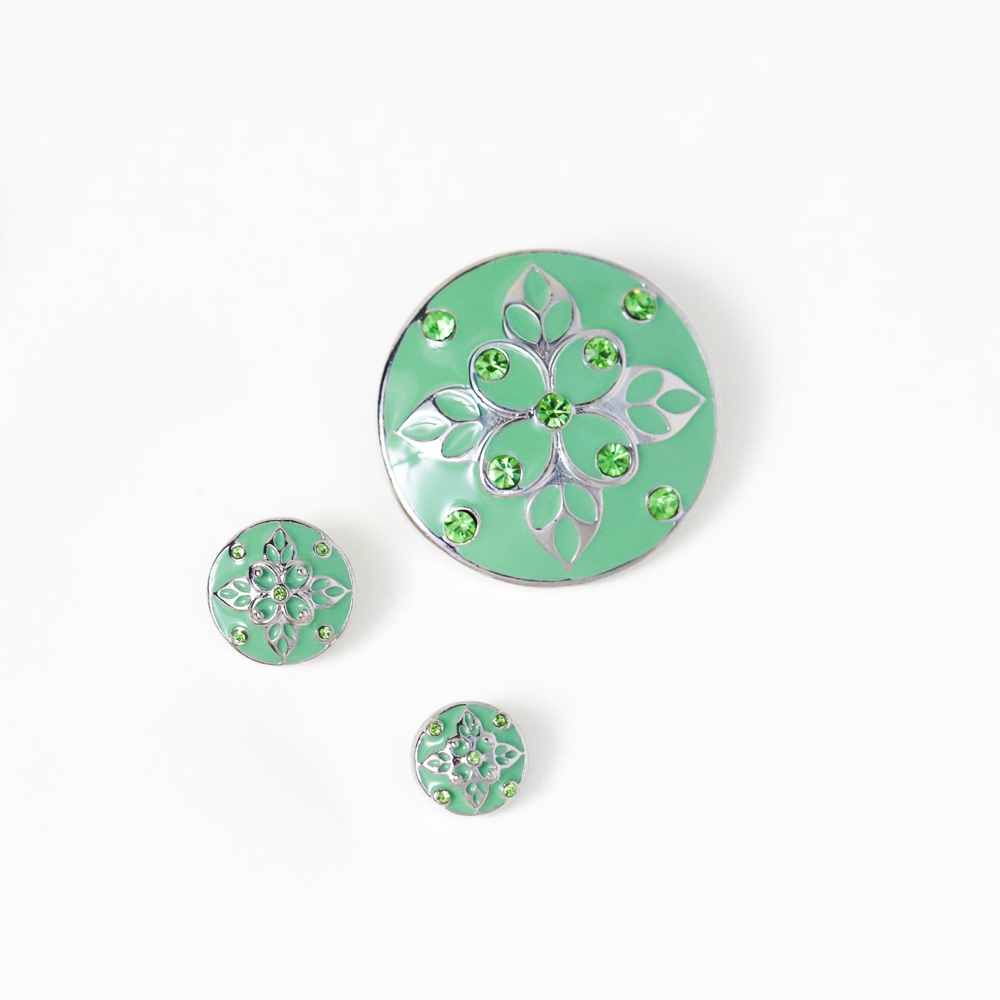 Green Primrose Statement Dot