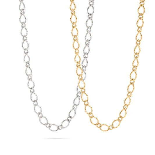 Hammered Oval Chain