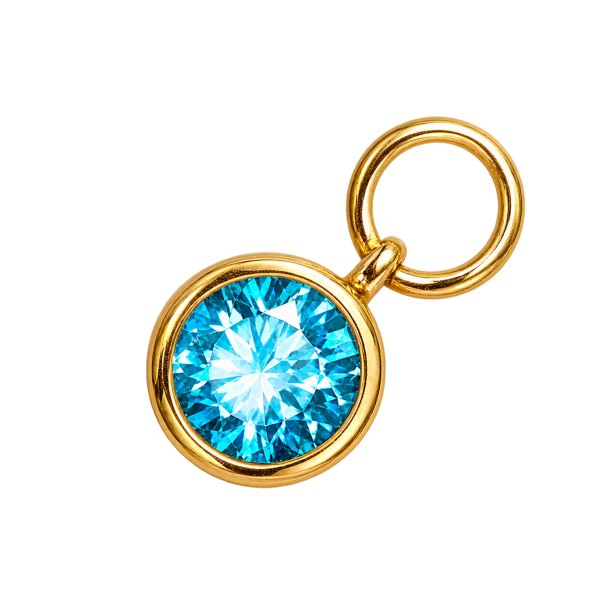 Round Earring Charm