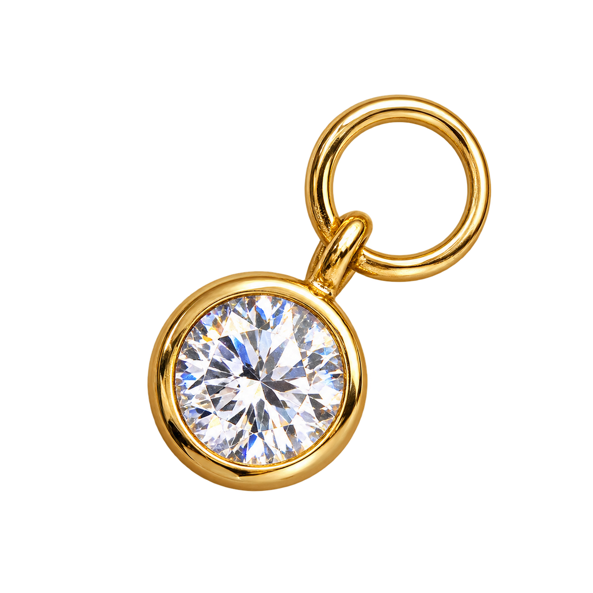Round Earring Charm
