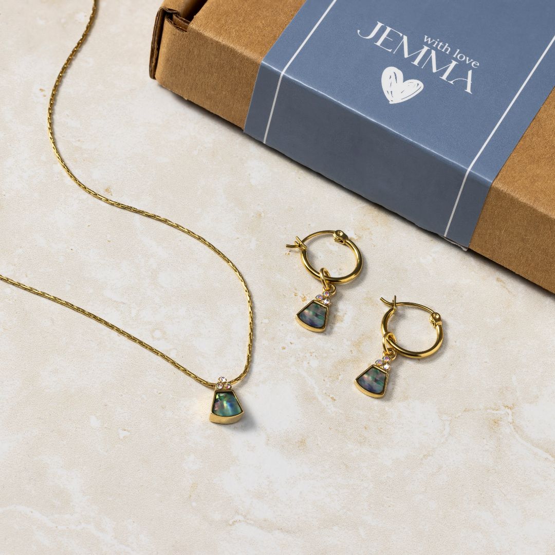 Jemma Jewelry Box April '25 - Gold