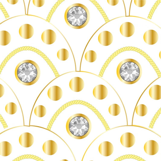 White on Gold Subtle B 01/26