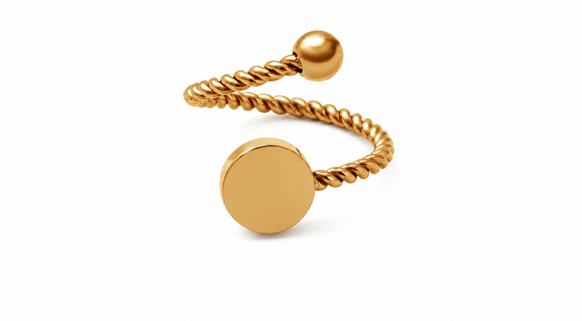 Keepsake Engravable Wrap Ring