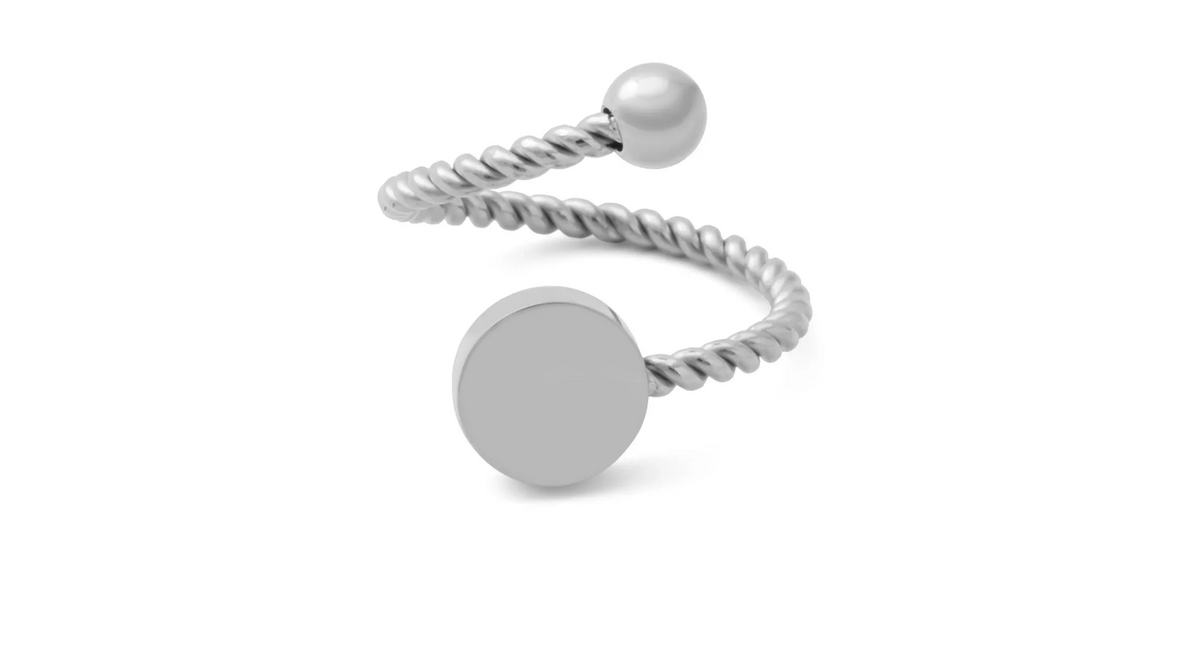 Keepsake Engravable Wrap Ring
