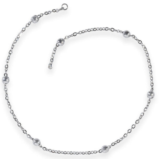 Satellite Chain 9" Silver