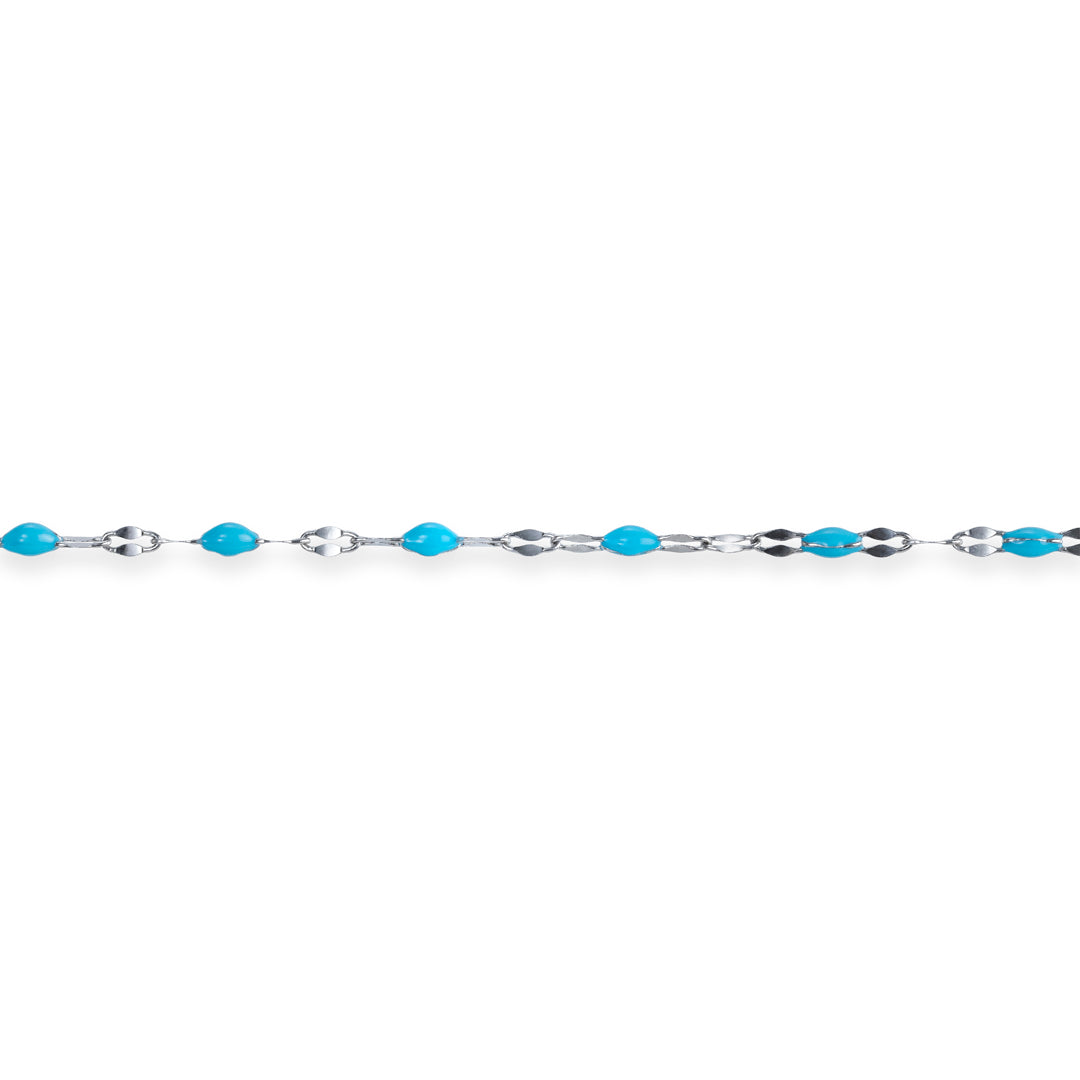 Aqua Enamel Chain