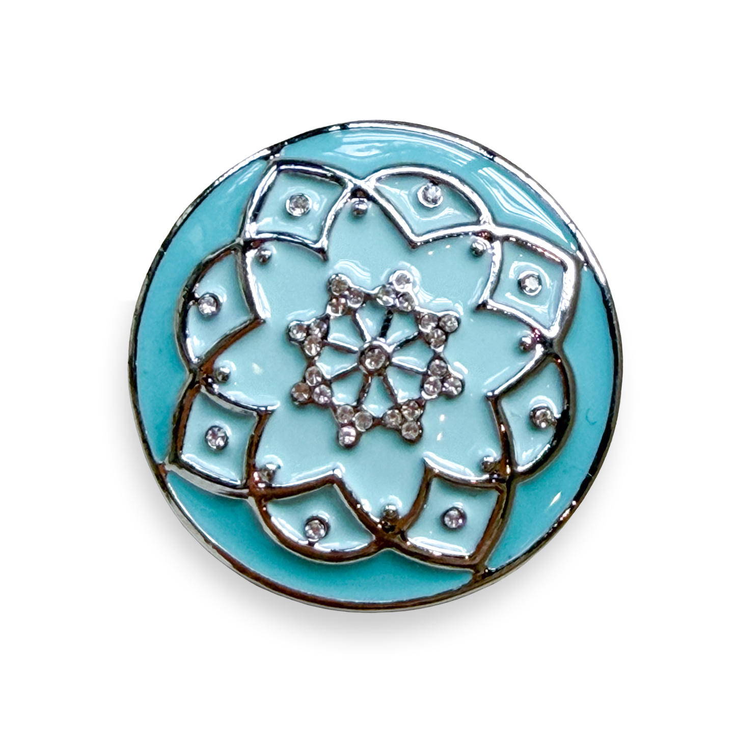 Mint Petaline Statement Dot