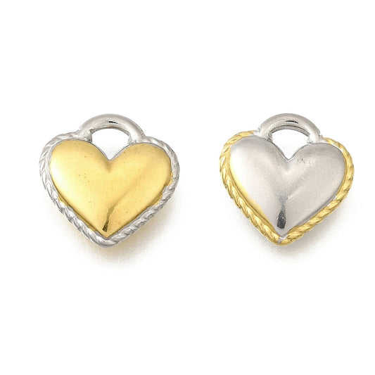 Mixed Heart Charm (WR)