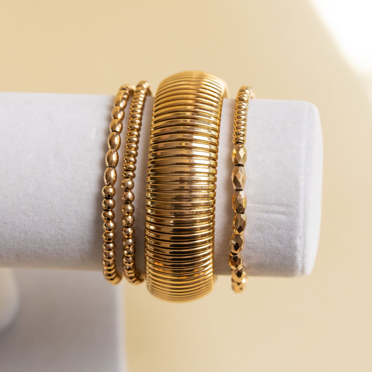 Mixed Bead Bracelet Stack