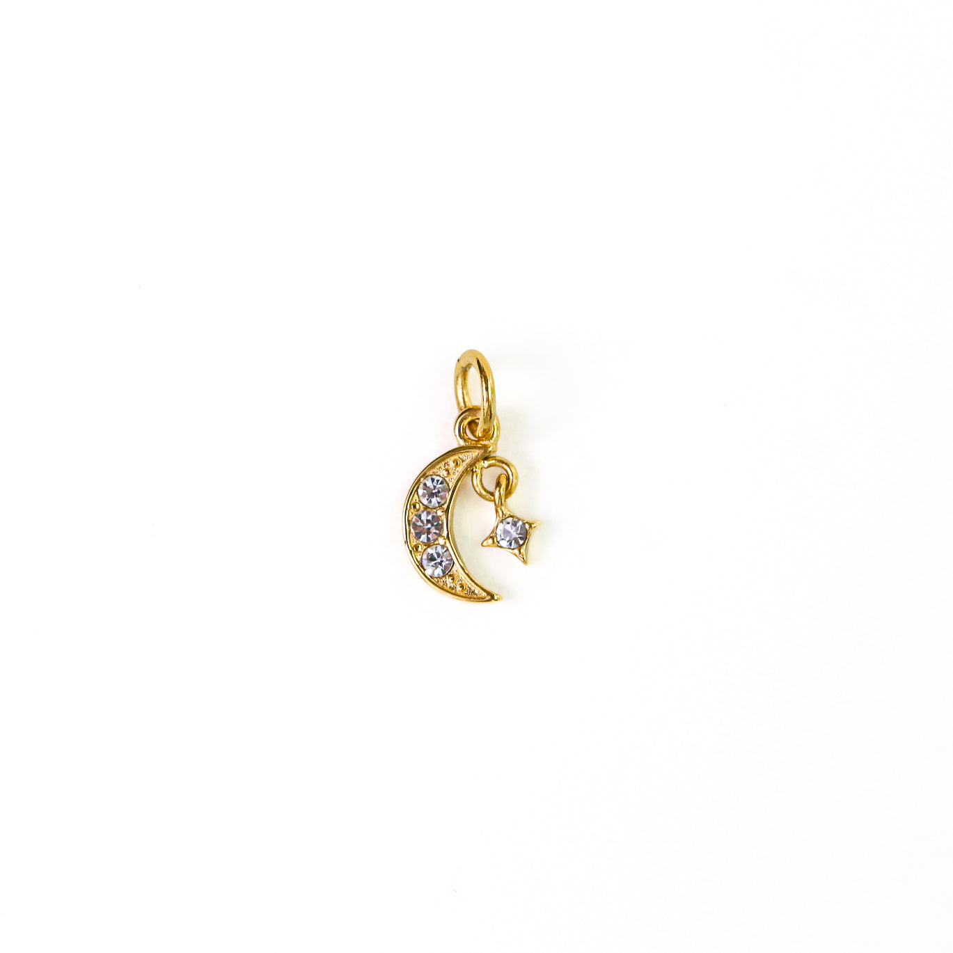 Moon & Star Charm