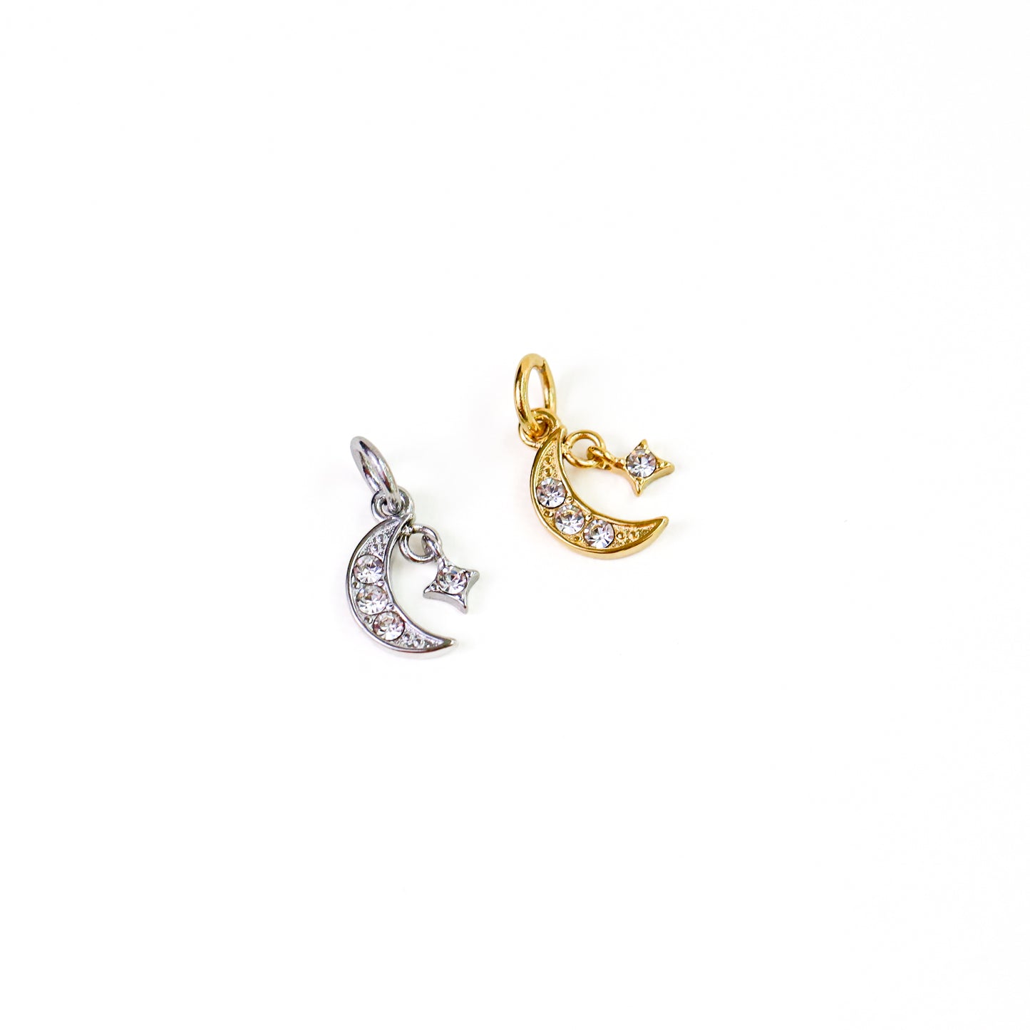 Moon & Star Charm