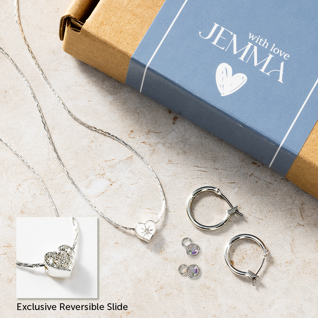 Jemma Jewelry Box Welcome Silver 2024