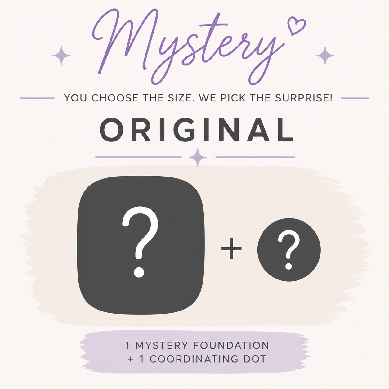 Mystery Foundation & Dot Special