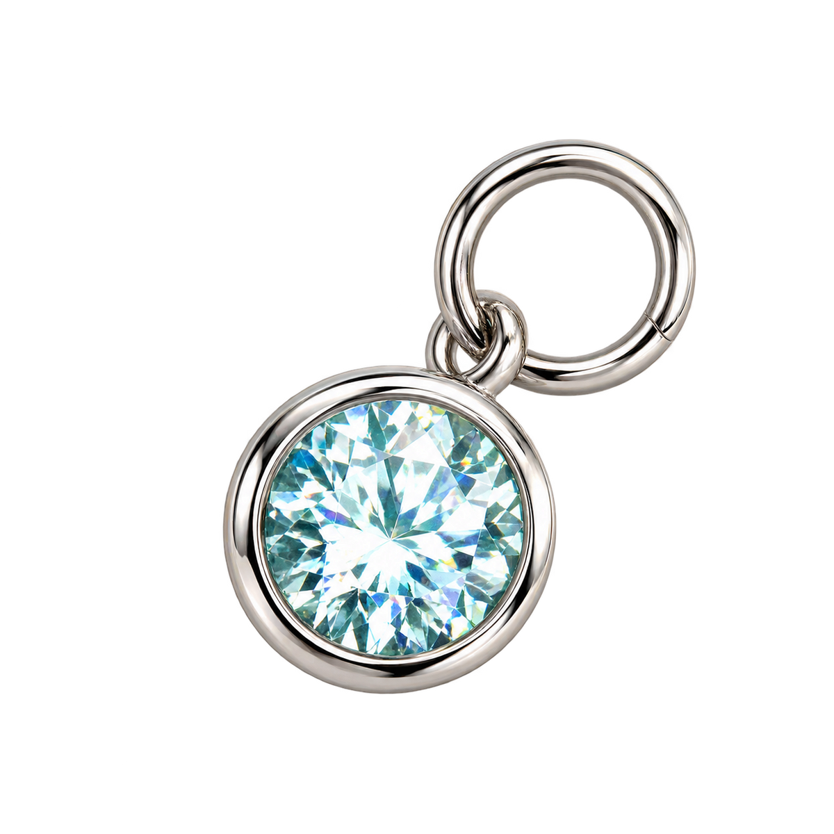Round Earring Charm
