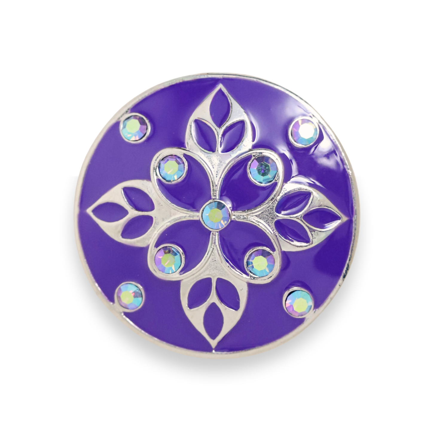 Purple Primrose Statement Dot