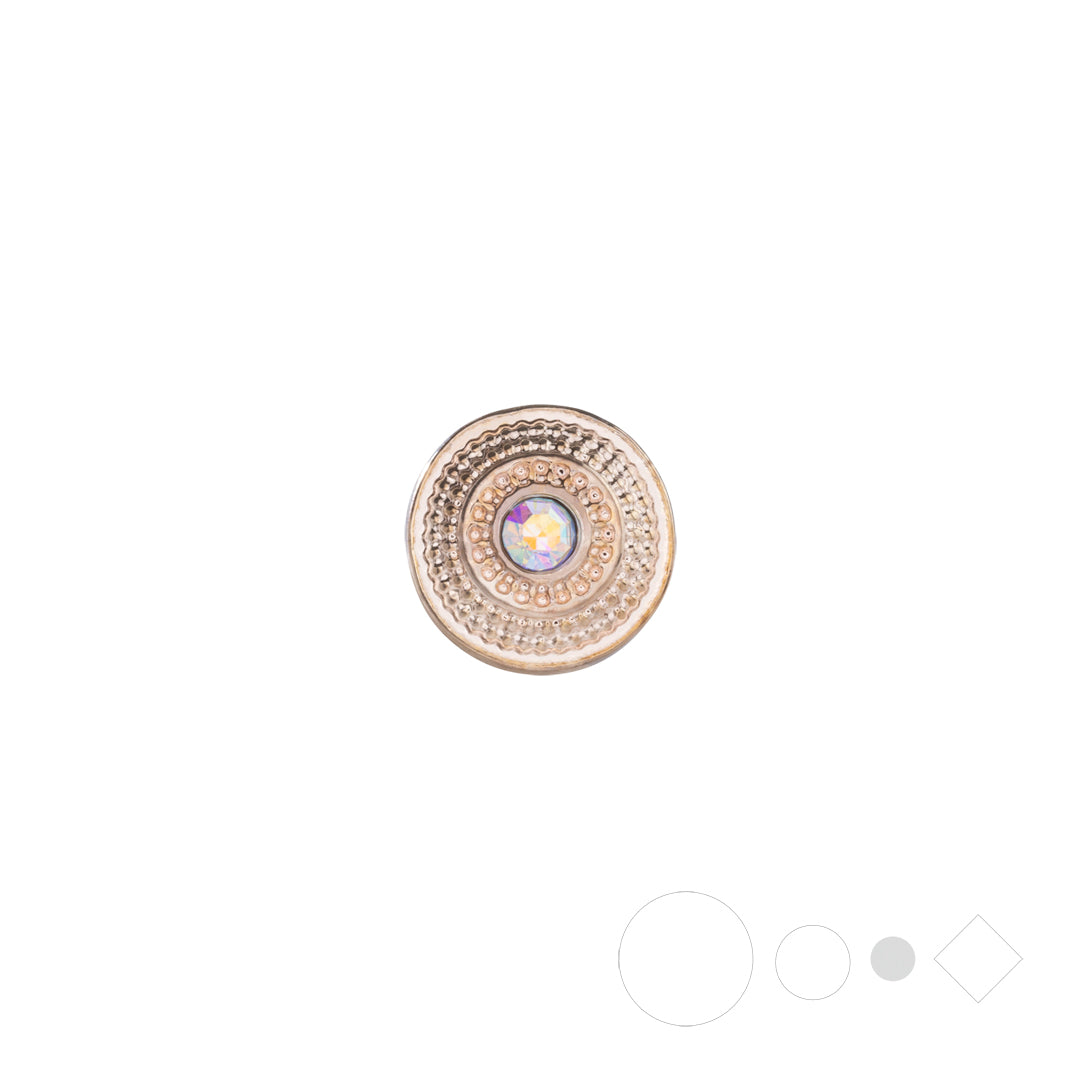 Rose Gold Medallion Dotlet