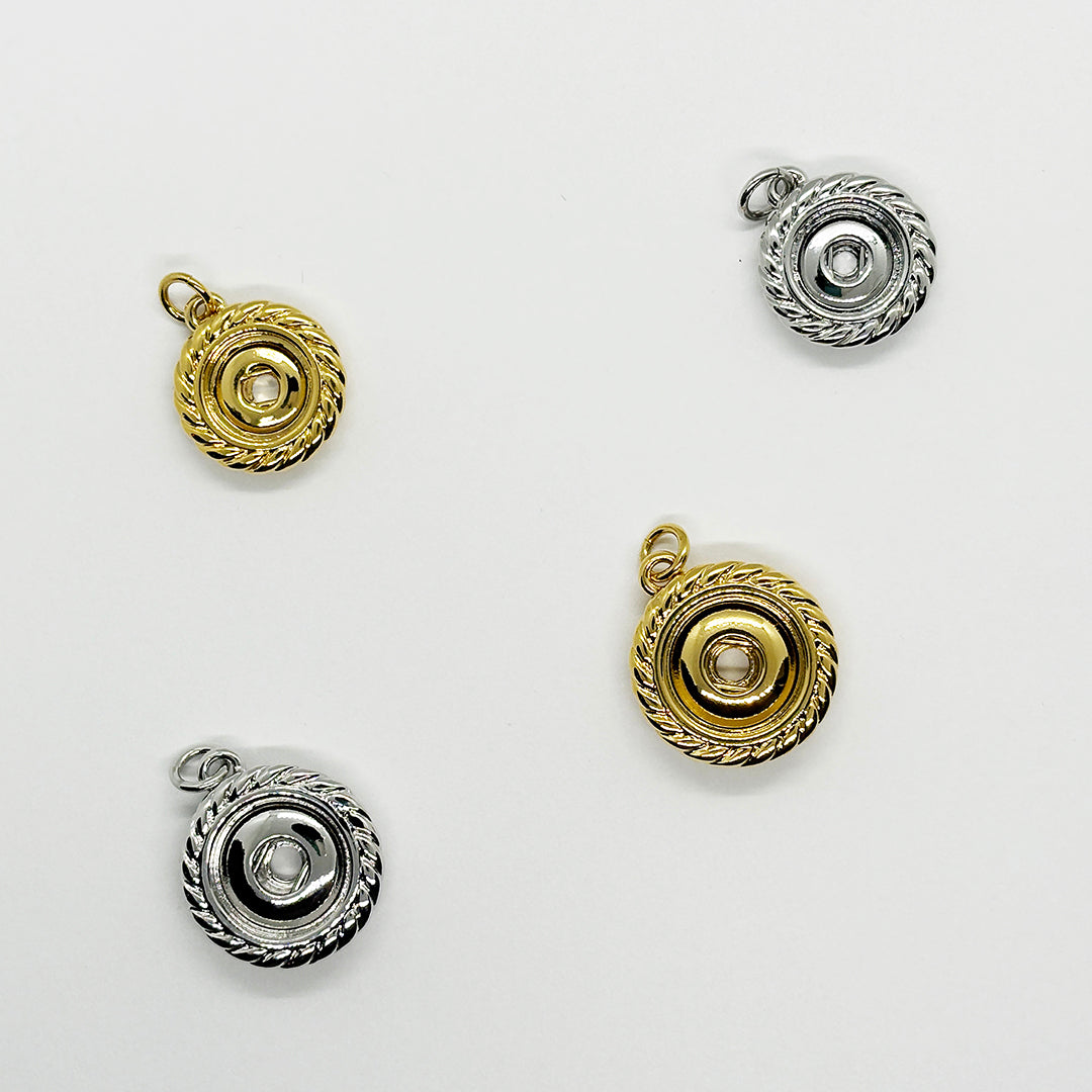 Rope Edge Dotlet Charm