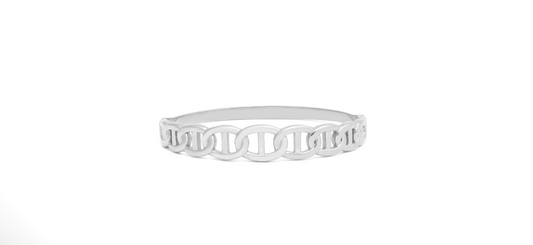 Arlo Bangle Bracelet - Silver
