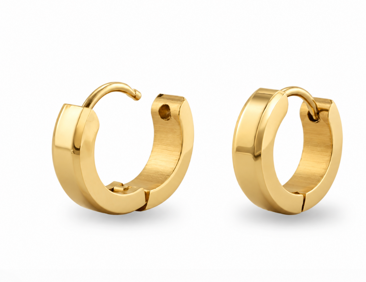 Classic Huggie Hoops
