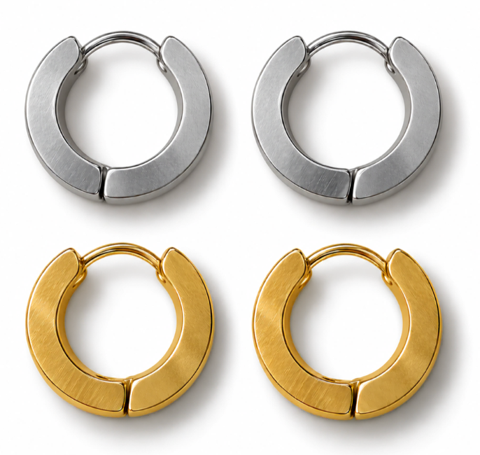 Classic Huggie Hoops