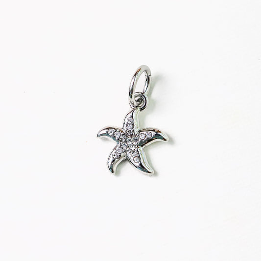 Sparkle Starfish Charm
