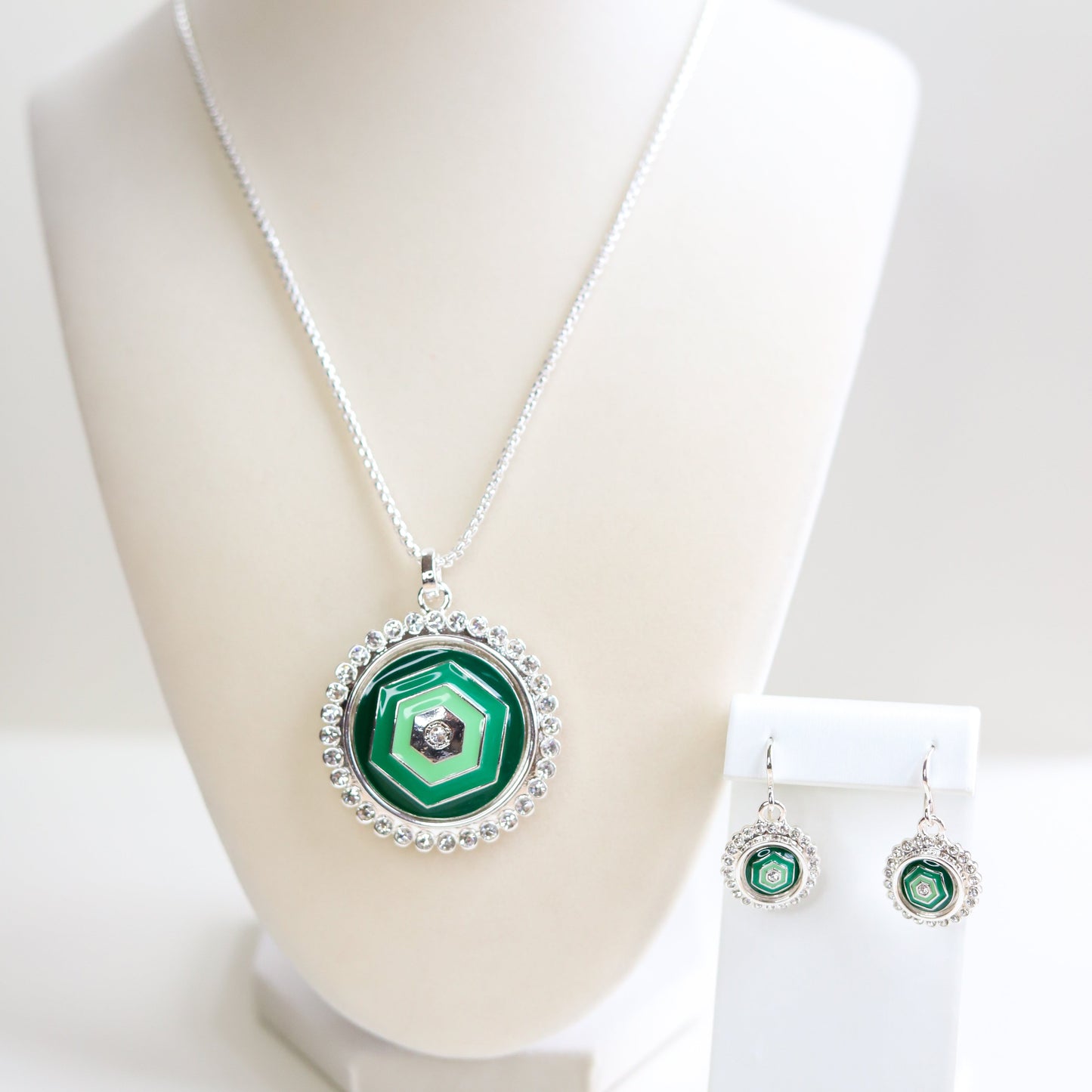 St. Patrick's Day Look 2: Modern Bling