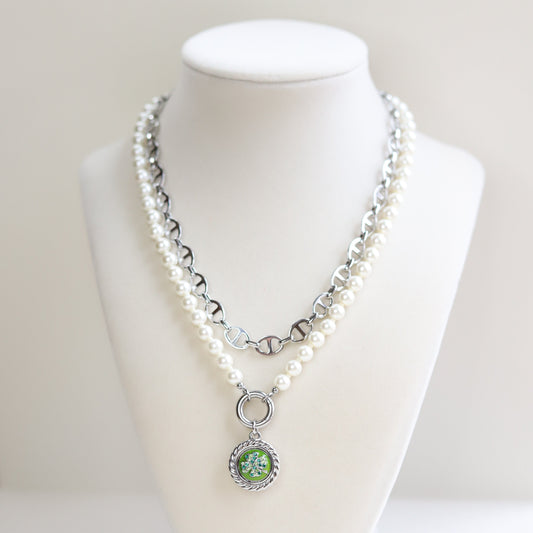 St. Patrick's Day Look 5: Layered Lux